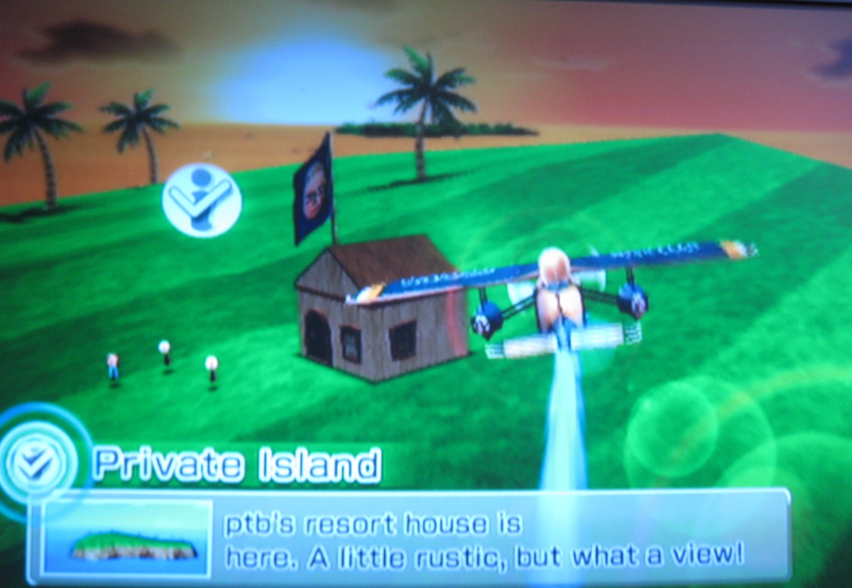 wii sports resort island flyover i points locations