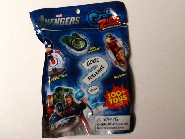 COOL SURPRISE TOYS FREE SHIPPING MARVEL AVENGERS GRAB ZAGS BLIND BAG LOT 11 