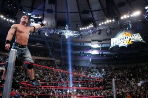 WWE_RAW_20130204_Cena_WrestleMania_sign_point